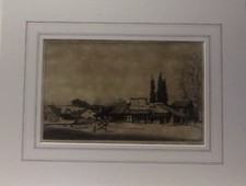 Original etching farm for sale  BURY