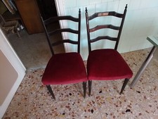 Sedie anni legno usato  Roma