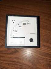 Voltmetre aiguille alternatif d'occasion  Mortagne-du-Nord