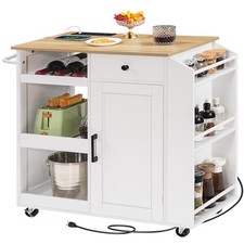 rolling kitchen cart island for sale  Jay