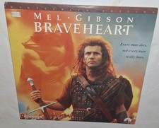 Laserdisc braveheart vintage for sale  Warminster