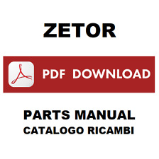 ZETOR 5340 6320 6340 7320 7340 Catalogo ricambi Manuale parti SPARE PARTS CD na sprzedaż  Wysyłka do Poland
