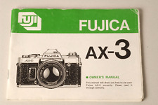 Fujica manuale istruzioni usato  Fiorenzuola d'Arda