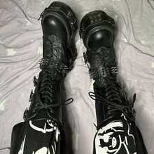 Demonia stiefel größe gebraucht kaufen  Petershagen