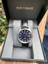 Relógio masculino automático NEYMAR 40 mm aço inoxidável 200m preto azul comprar usado  Enviando para Brazil