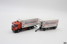 AWM Scania 124 Kühlhängerzug „Holm Pedersen Hvalpsund“ Dänemark 1:87 /AW2854 comprar usado  Enviando para Brazil