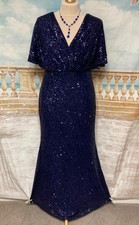 Evening dress navy for sale  BRISTOL