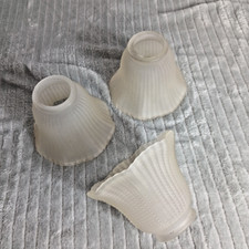 Glass light shades for sale  LEEDS