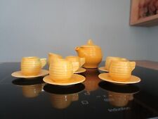 Yellow ceramic dinette d'occasion  Expédié en Belgium