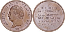 Medaglia carlo felice usato  Abetone Cutigliano