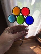 Stained glass suncatcher for sale  Coin