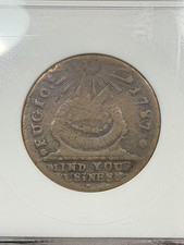 Anacs f12 1787 for sale  Rochester