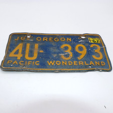1967 oregon license for sale  Foster