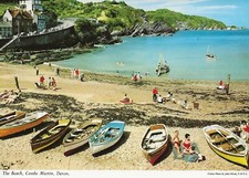 Postcard devon beach for sale  NEW MILTON