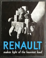 Usado, Folheto de vendas RENAULT 10 CWT VAN, 15 CWT VAN & ESTATE CAR para 1938 comprar usado  Enviando para Brazil