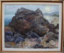 Gunnar Sigfrid Malm 1909-1986, "Kamienna głowa", datowany na 1961 rok na sprzedaż  Wysyłka do Poland