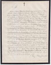 1871 faire part d'occasion  Toulouse-