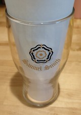 Usado, Copo de cerveja Samuel Smith dourado estilo pub tulipa Yorkshire colecionável utensílios de bar comprar usado  Enviando para Brazil