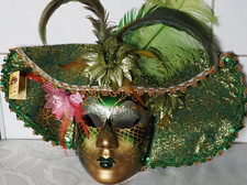 Maske venezianer riginal gebraucht kaufen  Dommitzsch