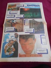 Revista de jornal HERALDO LUIS MIGUEL parque jurassic COLONIA ROMA ATZEC JOGO comprar usado  Enviando para Brazil