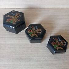 Boîtes gigognes noires d'occasion  Aubin