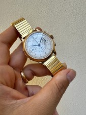 Eberhard co. chronograph usato  Alessandria