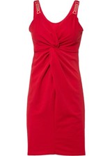 Kleid knotendetail rot gebraucht kaufen  Deutschland