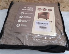 Velvet tub chair for sale  PETERSFIELD