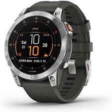 Relógio esportivo Garmin Epix Gen 2 premium GPS aço inoxidável ardósia comprar usado  Enviando para Brazil