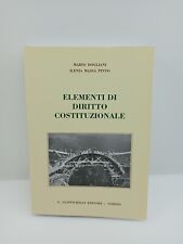 Elementi diritto costituzional usato  Roma