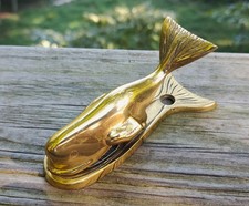Braçadeira de papel figurativa bronze esperma baleia mesa parede pendurada clipe suporte muito bom comprar usado  Enviando para Brazil