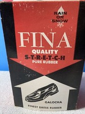 Usado, Vintage Fina The Modern Overshoe Galocha Masculino Grande 9 1/2-11. Sapatos na caixa NOS comprar usado  Enviando para Brazil