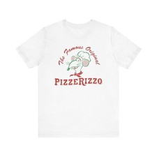 Camiseta unissex PizzeRizzo Pizza RIZZO Hollywood Studios Muppet 3D, usado comprar usado  Enviando para Brazil