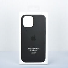 Capa de silicone genuína Apple iPhone 12 Pro Max com MagSafe - Preta Nova comprar usado  Enviando para Brazil