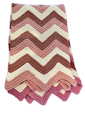 Afghan chevron crochet for sale  Willoughby