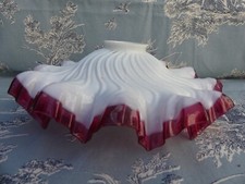 Opaline lampshade chandelier d'occasion  Expédié en Belgium