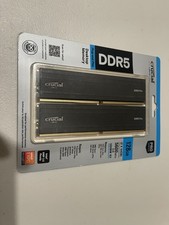 NOVO! Kit Crucial Pro 128GB (2x64GB) DDR5 RAM, 5600MHz | CP2K64G56C46U5 comprar usado  Enviando para Brazil