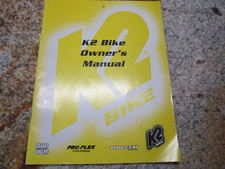 Bike owners manual for sale  Auburn