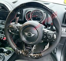 Volante de fibra de carbono Mini Cooper Countryman S JCW F54 F55 F56 F60 + LEDs comprar usado  Enviando para Brazil