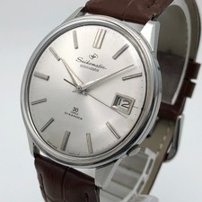 Manutenção OH, Vintage 1964 SEIKO Seikomatic Slimdate 30J 841990 Automático #2192 comprar usado  Enviando para Brazil