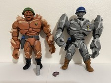 Używany, NECA Teenage Mutant Ninja Turtles Cartoon Granitor & Traag 7" Figurki Kompletne na sprzedaż  Wysyłka do Poland