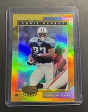 2001 Folha Certificada Materiais Espelho Ouro Eddie George 15/25 Titans SSP comprar usado  Enviando para Brazil