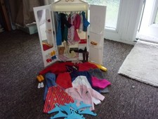 Vintage sindy wardrobe for sale  DOVER