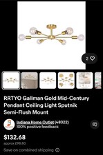 Modern sputnik chandelier for sale Modern sputnik chandelier for sale  LONDON