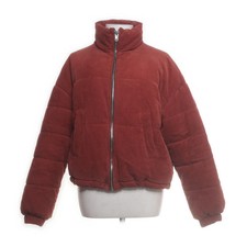 Bershka, kurtka zimowa, damska, rozmiar: XS/S, czerwony, poliester, jednokolorowy, sztruks #EBp na sprzedaż  PL