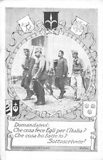 Cpa guerre italie d'occasion  Claira