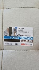 Scheda telefonica con usato  Frosinone