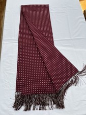 Large polkadot silk for sale  ALNWICK