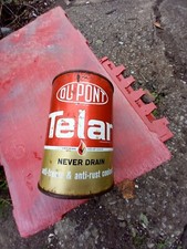 LATA DE REFRIGERANTE ANTICONGELANTE VINTAGE 1 QUARTO DUPONT TELAR NUNCA DRENA comprar usado  Enviando para Brazil