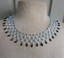 Netted weave beaded for sale  Olympia